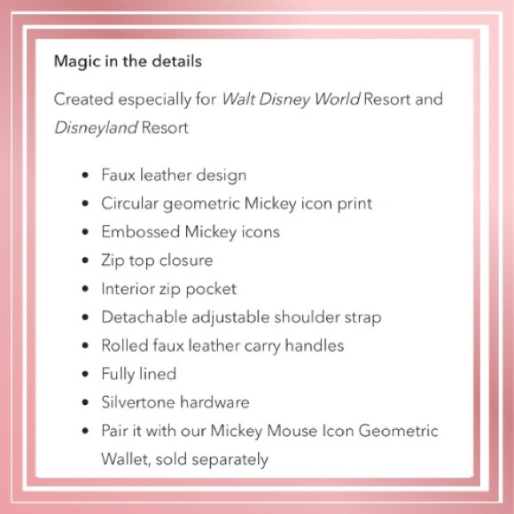 DISNEY Limited Edition Boutique Purss - Picture 2 of 8